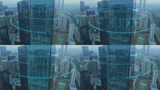 科技智慧城市高清在线视频素材下载