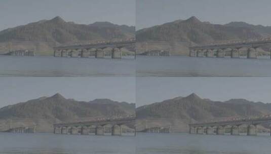 鸭绿江断桥LOG高清在线视频素材下载