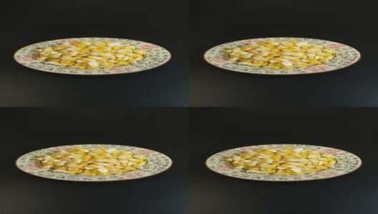 甜玉米粒美食高清在线视频素材下载