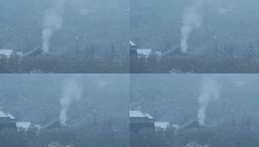 杭州西湖风景区雪景高清在线视频素材下载