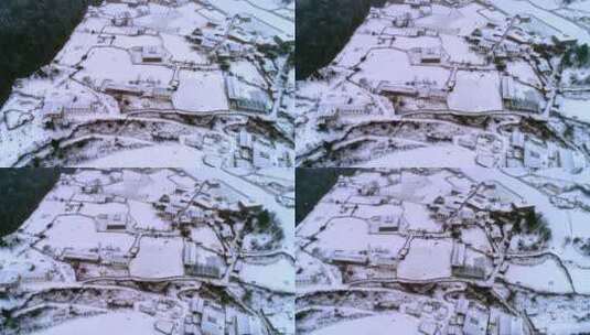 梅里雪山雨崩村高清在线视频素材下载