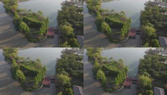 上海花海郊野公园4K航拍高清在线视频素材下载