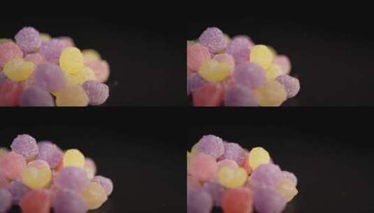 彩色糖果软糖高清在线视频素材下载