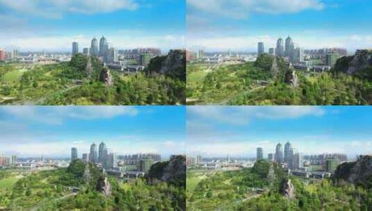 桂林市临桂区山水公园高清在线视频素材下载