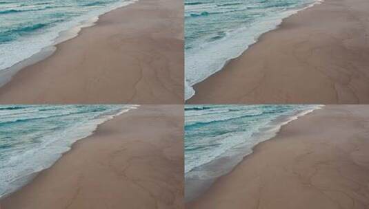 海滩和海浪高清在线视频素材下载
