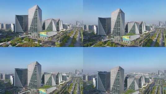 上海东方体育中心浦东建设前滩发展上海地标高清在线视频素材下载