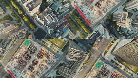 各种上海建筑楼顶高清在线视频素材下载
