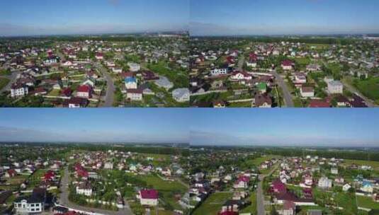 维捷布斯克南郊城市的一部分高清在线视频素材下载
