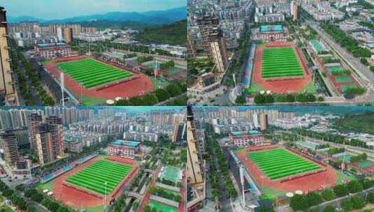 中国贵州村超体育场高清在线视频素材下载