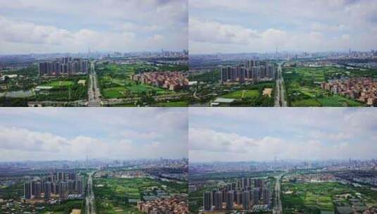 广东东莞城市航拍视频高清在线视频素材下载