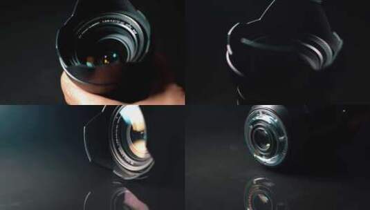 微单镜头清洁高清在线视频素材下载