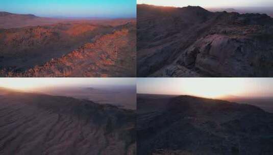 银川 阿拉善 沙漠 隔壁 古迹高清在线视频素材下载