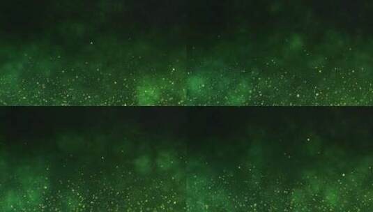 绿色星火粒子闪烁上升高清在线视频素材下载