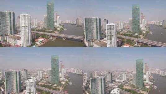 曼谷建筑之上高清在线视频素材下载