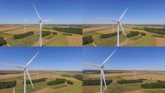 风力发电系能源高清在线视频素材下载