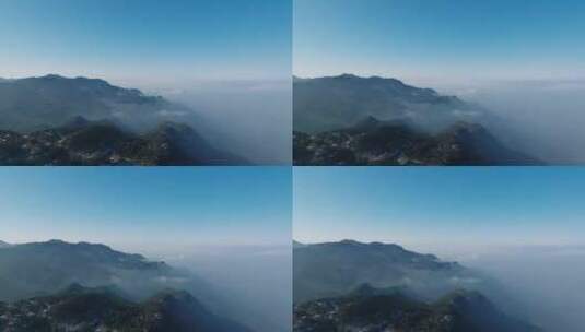 庐山航拍4K视频高清在线视频素材下载