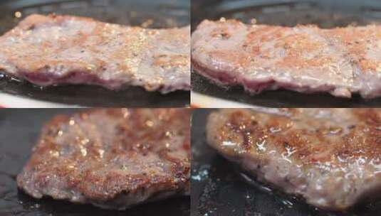 轻食制作牛排素材高清在线视频素材下载