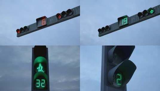 合集_路灯红绿灯公路交通4K高清在线视频素材下载