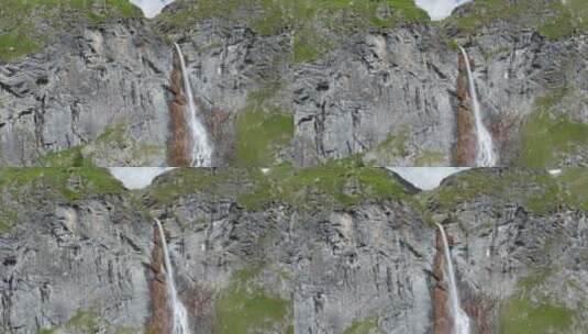 大山中的瀑布高清在线视频素材下载