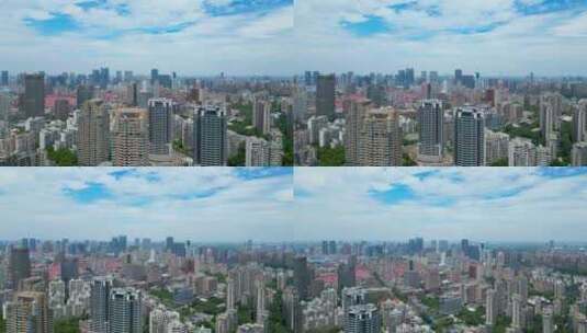 上海建筑航拍4k素材高清在线视频素材下载