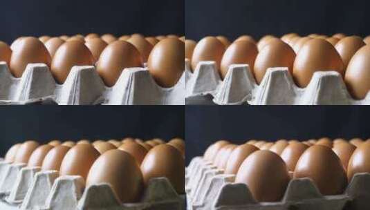 商品鸡蛋旋转的展示高清在线视频素材下载