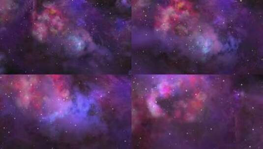 宇宙星云背景高清在线视频素材下载