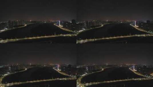 泉州江滨夜景晋江夜景-原片高清在线视频素材下载