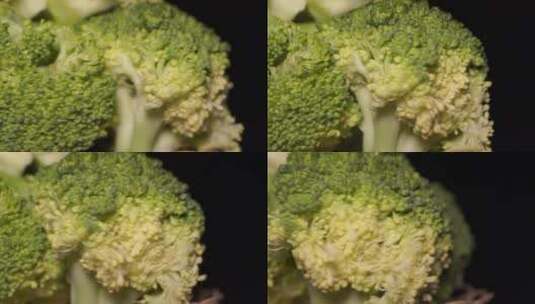 蔬菜健康食材西蓝花高清在线视频素材下载