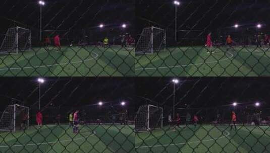 足球 足球练习 足球比赛 踢球 运动高清在线视频素材下载