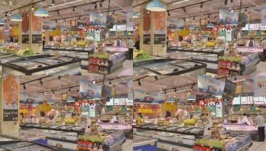 城市超市，商场高清在线视频素材下载