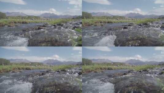小河 流水高清在线视频素材下载
