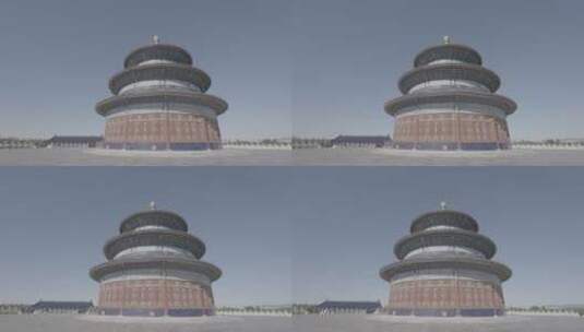 北京天坛 天坛祈年殿高清在线视频素材下载