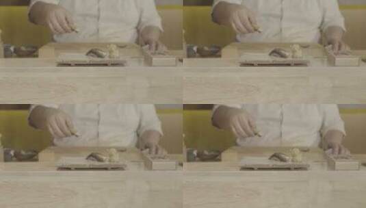 制作寿司高清在线视频素材下载