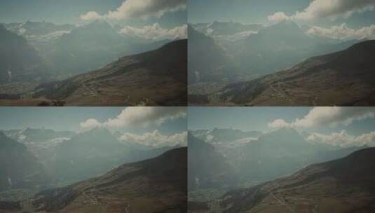 Furka Pass， Grindelw高清在线视频素材下载