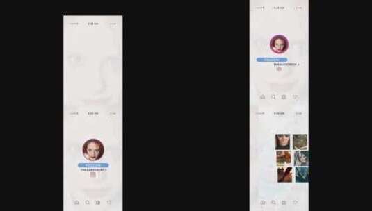 Instagram故事包彩色生日假期整洁分屏AE模板高清AE视频素材下载
