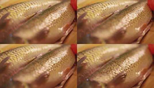 食材草鱼鱼肉 (13)高清在线视频素材下载