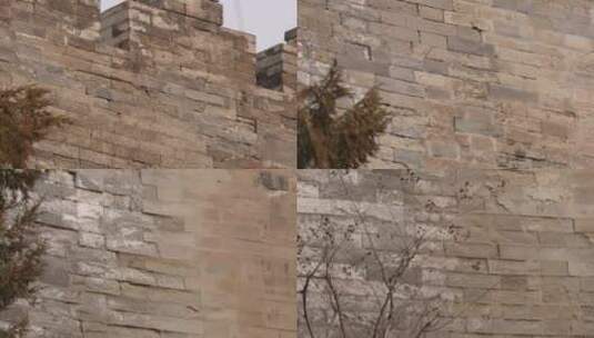 城墙城楼古建筑古城故宫旧宫紫禁城门楼 ~高清在线视频素材下载