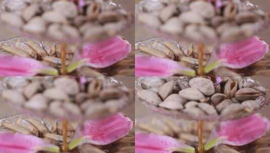 各种小海鲜花蛤蛏子蛤蜊高清在线视频素材下载