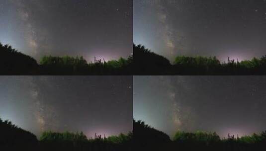 牡丹江楊石岩銀河（07.25）高清在线视频素材下载
