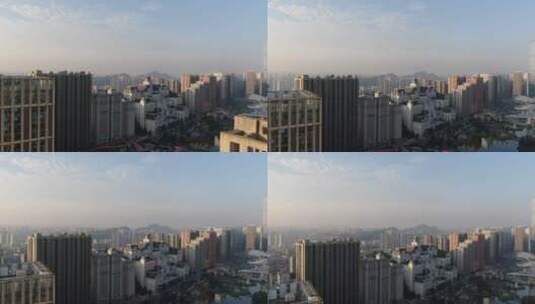 航拍贵阳城市高楼建筑高清在线视频素材下载