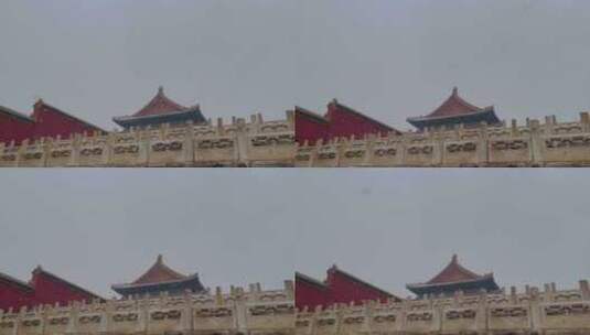 故宫宫殿大雪高清在线视频素材下载