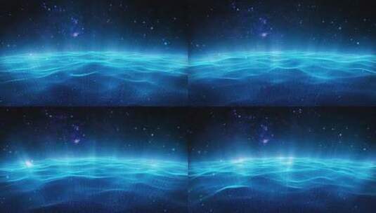 粒子星辰大海高清在线视频素材下载