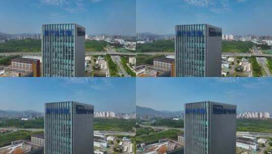 【正版5K素材】深圳国家生物产业基地航拍1高清在线视频素材下载