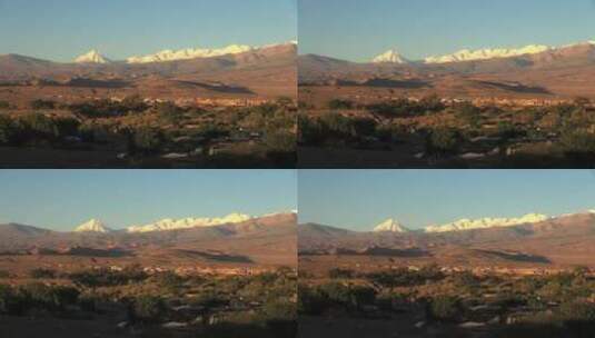 安第斯山脉景观高清在线视频素材下载