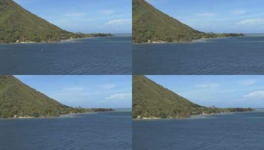 海岛天际线景观高清在线视频素材下载