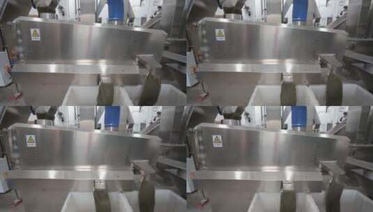 制作茶叶的机器高清在线视频素材下载