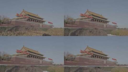 大气北京空镜 北京天安门广场高清在线视频素材下载