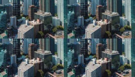 日本东京城市高楼大厦高清在线视频素材下载