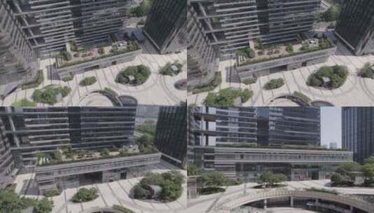 合肥城市航拍系列高清在线视频素材下载