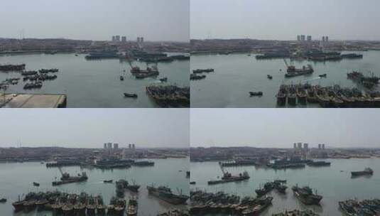 泉州厦门福州潮汕浙江台州渔港海港码头高清在线视频素材下载
